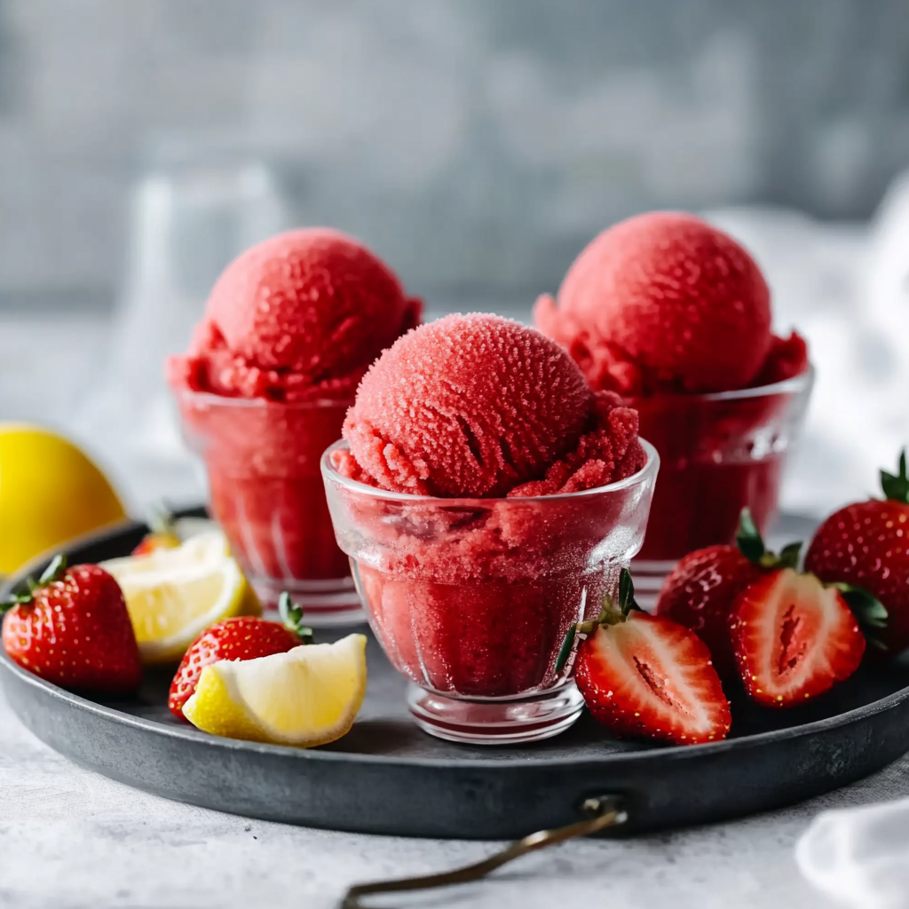 Strawberry Sorbet