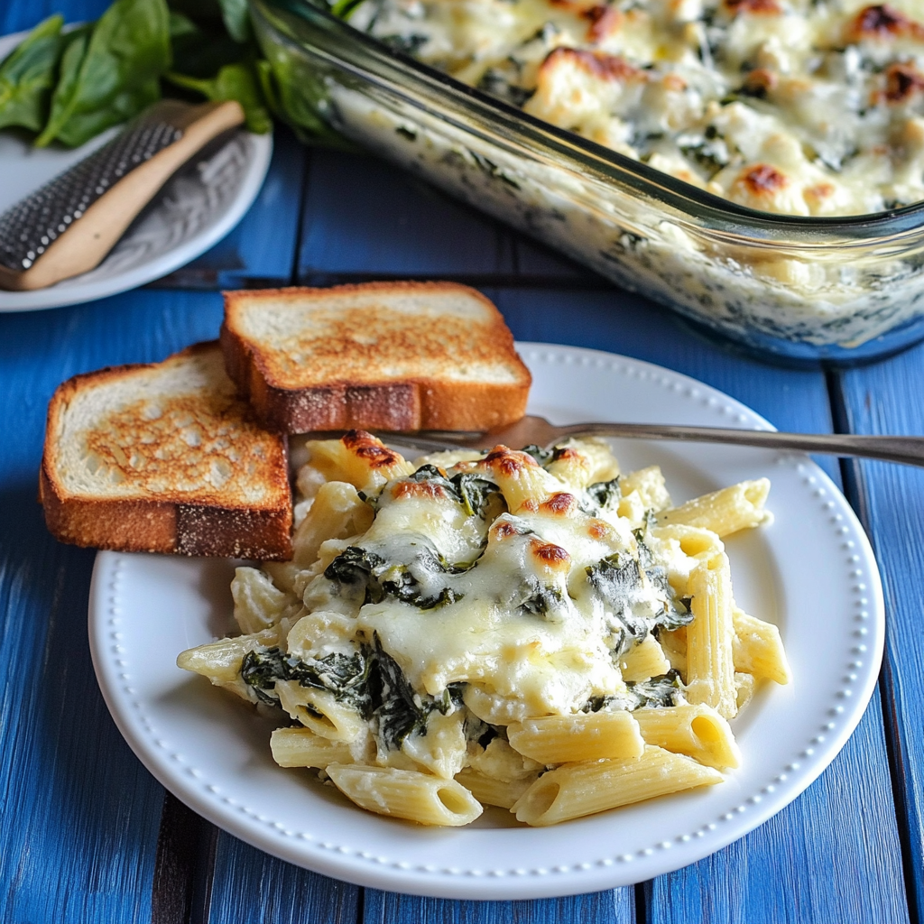Spinach & Artichoke Dip Pasta