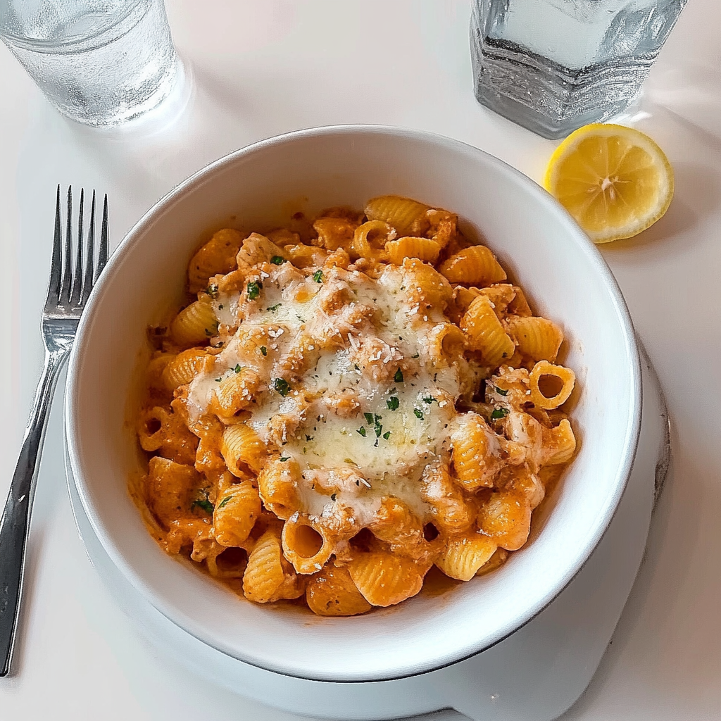 cheesy chicken pasta