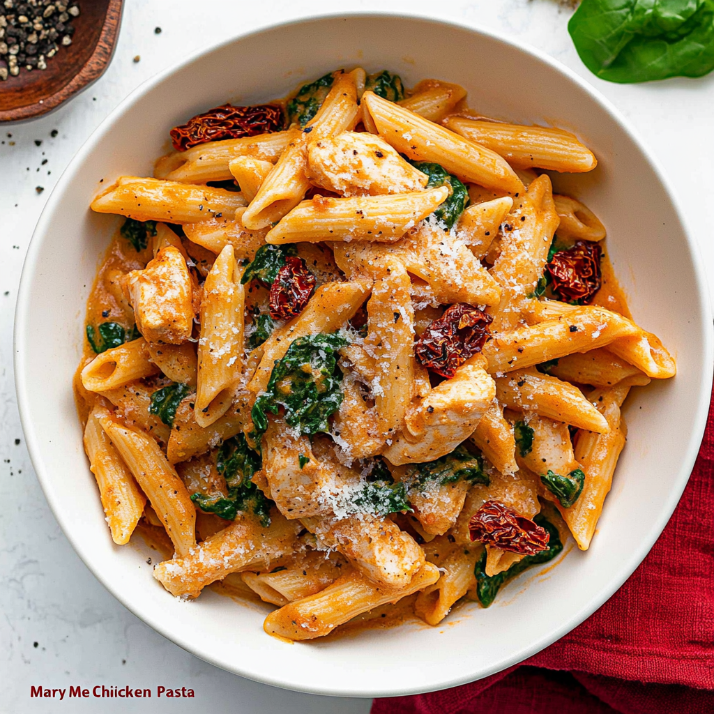 Marry Me Chicken Pasta