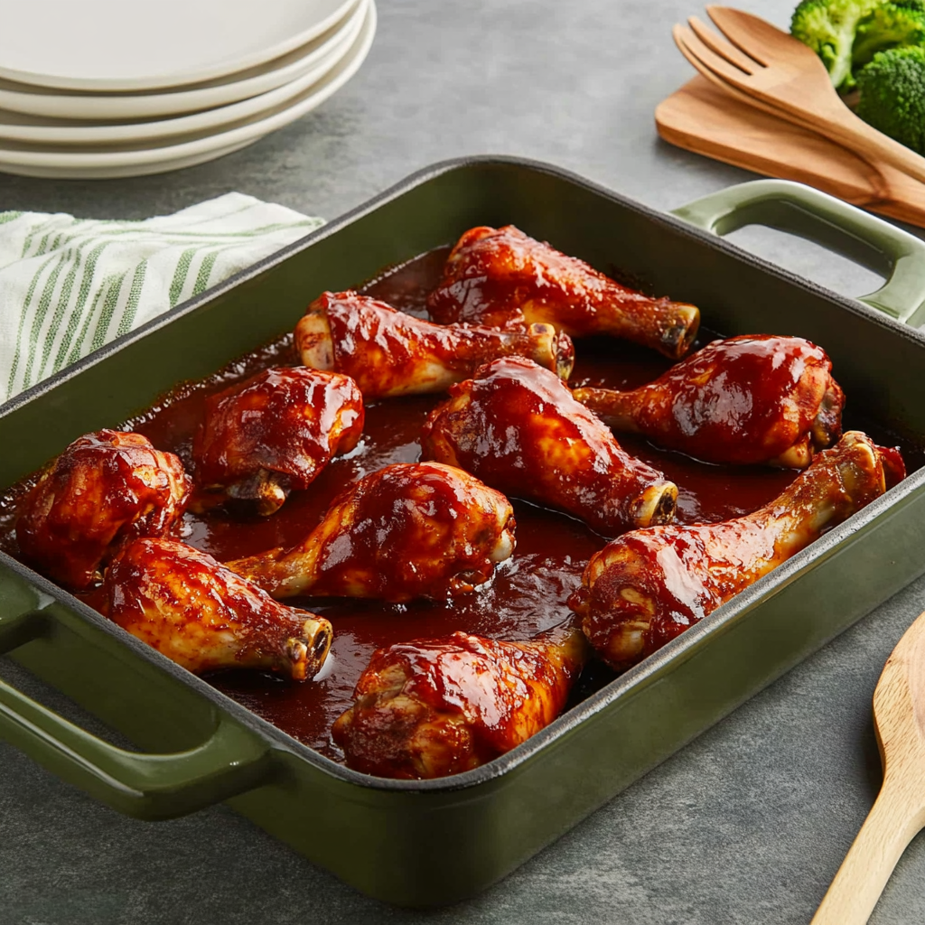 Oven-Baked BBQ Drumsticks