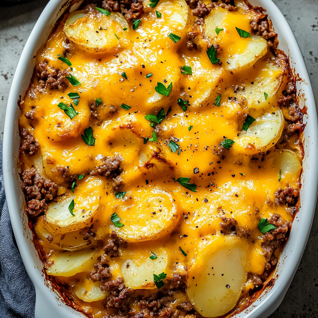 Hobo Casserole Ground Beef