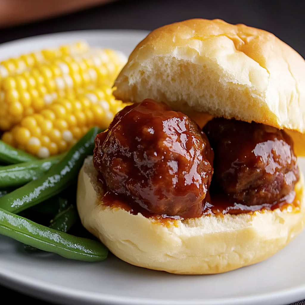 BBQ Glazed Meatballs