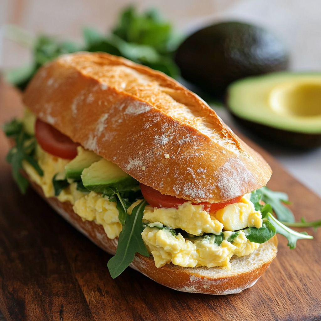 Greek Yogurt Egg Salad Sandwich