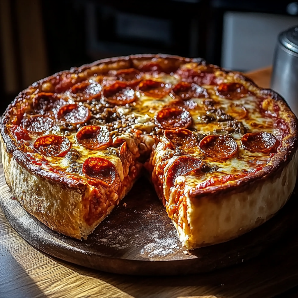 Deep-Dish Pizza Pie