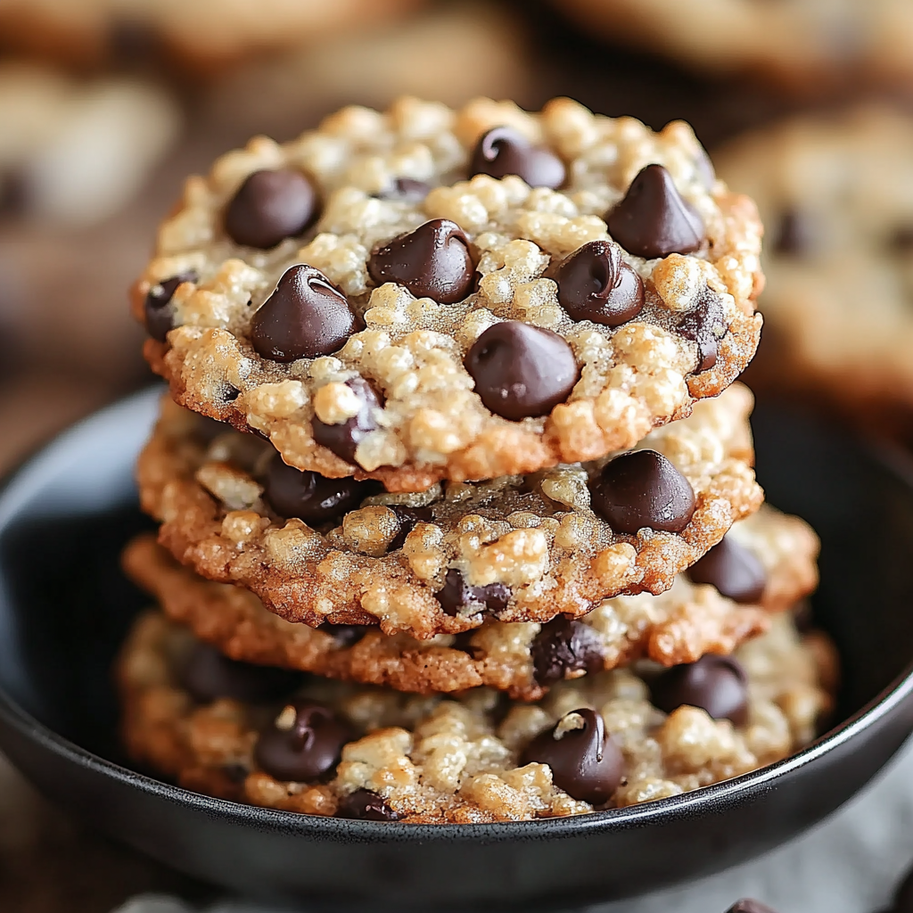 rice krispie chocolate chip cookies