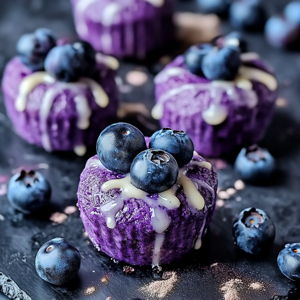 Blueberry Cheesecake Protein Bites