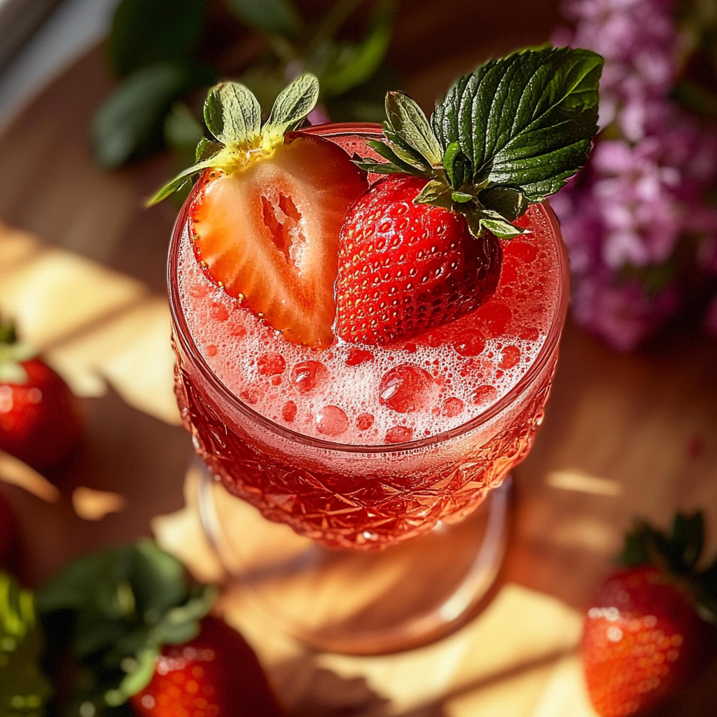 Springtime Strawberry Sipper Joy