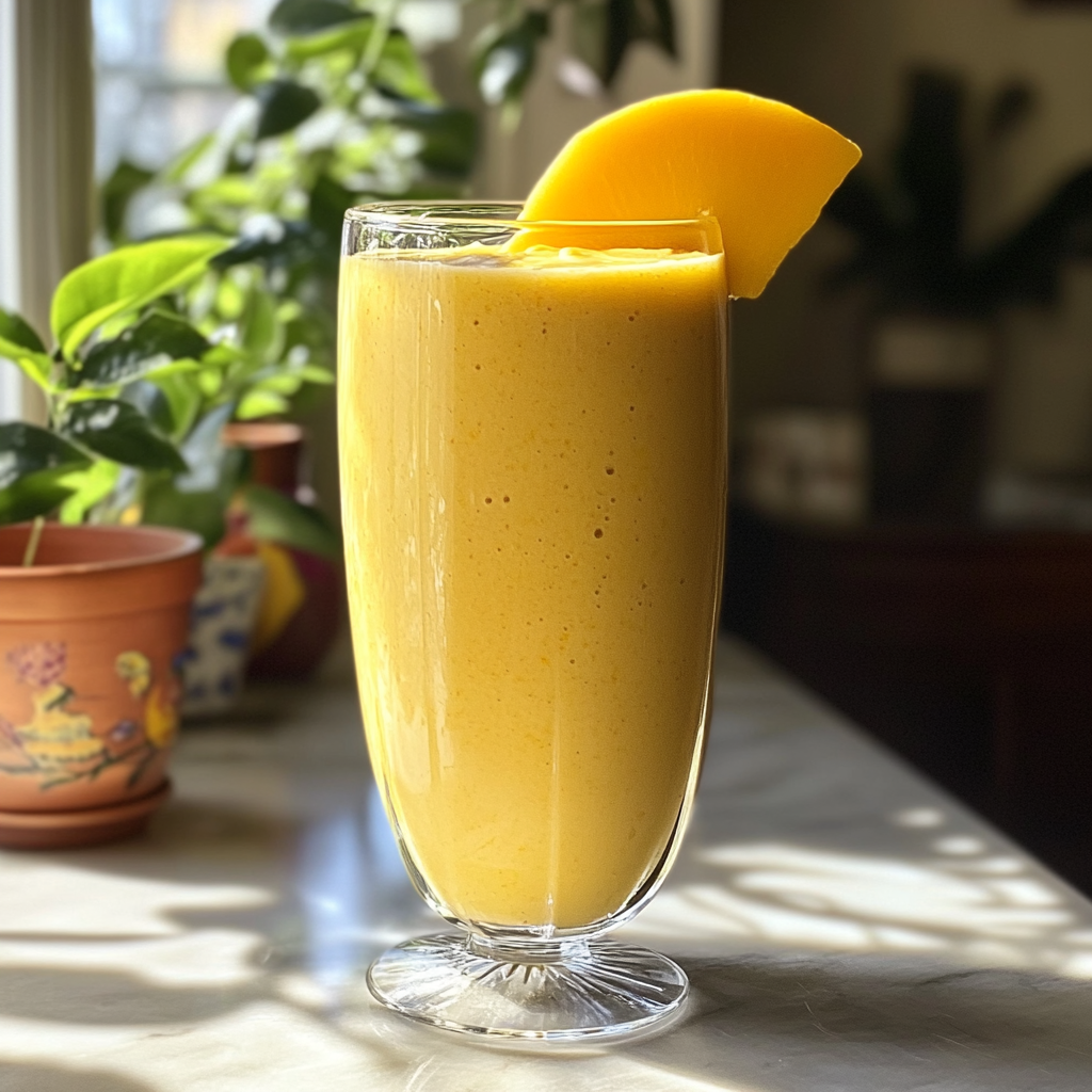 Mango Greek Yogurt Protein Smoothie