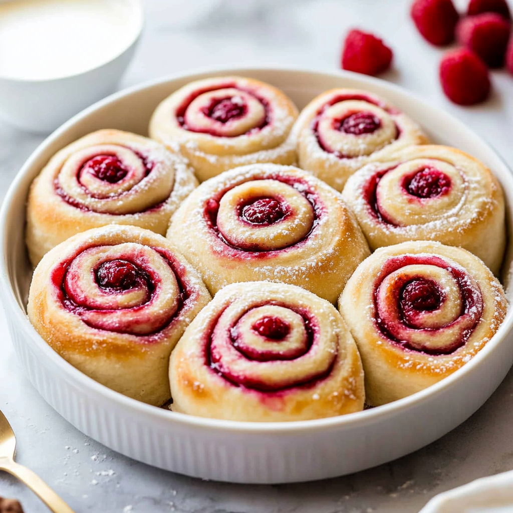 Raspberry Sweet Rolls