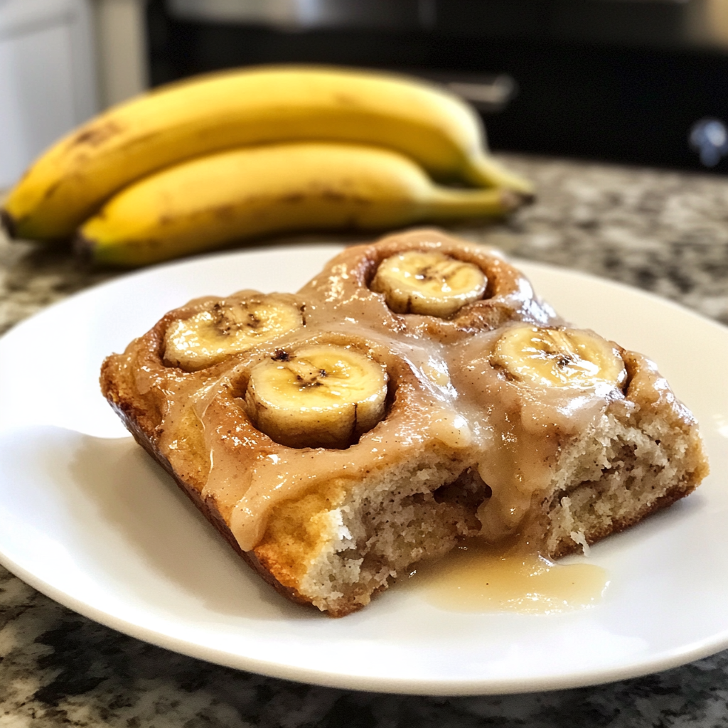 Banana Bread Cinnamon Rolls