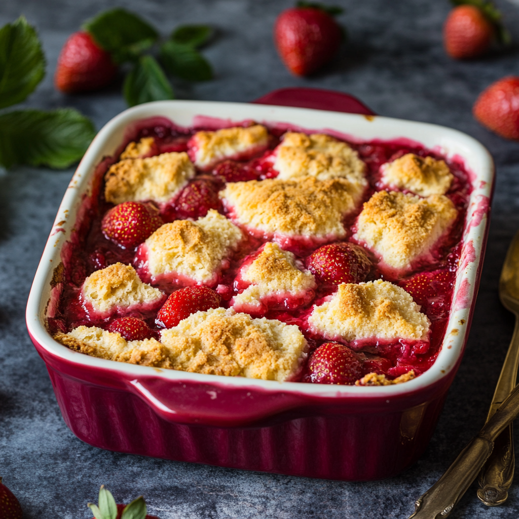 Strawberry Cobbler