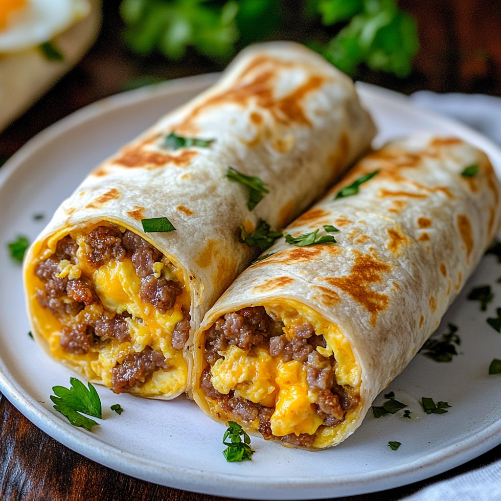 Sausage Egg & Cheese Roll-Ups
