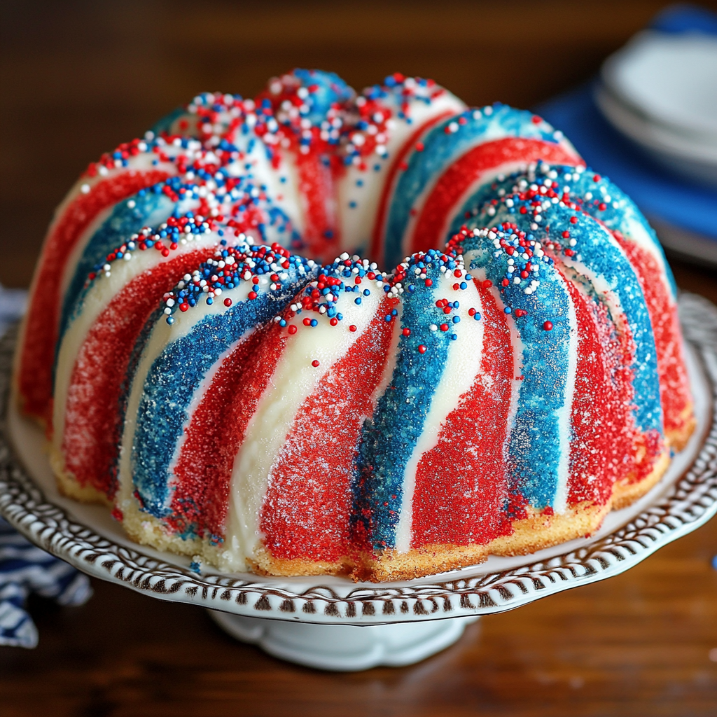 Patriotic Bundt Cake