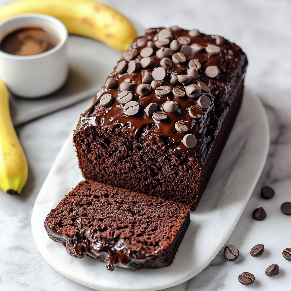 Chocolate Espresso Banana Bread