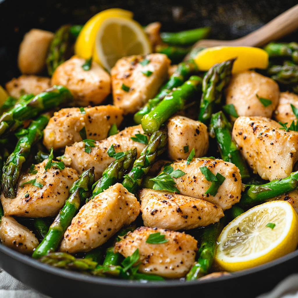 Chicken & Asparagus Skillet