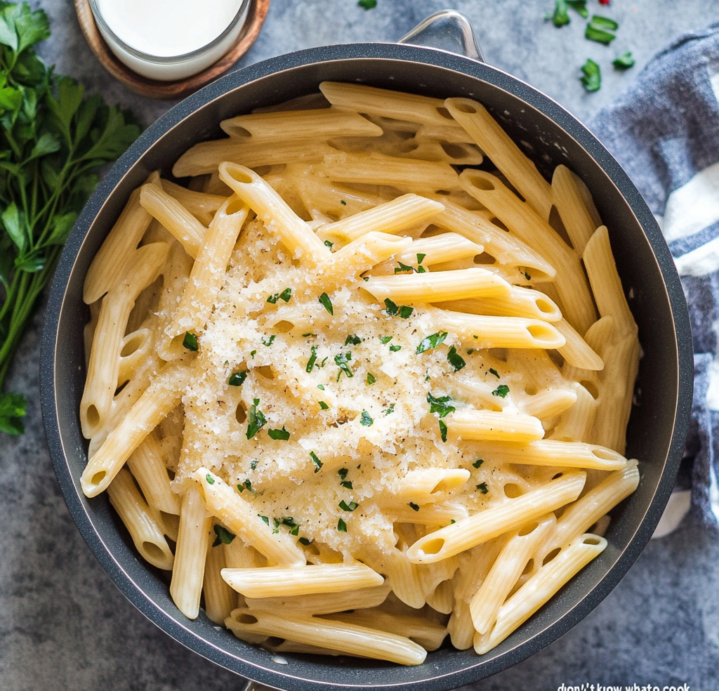 One-Pot Garlic Parmesan Pasta