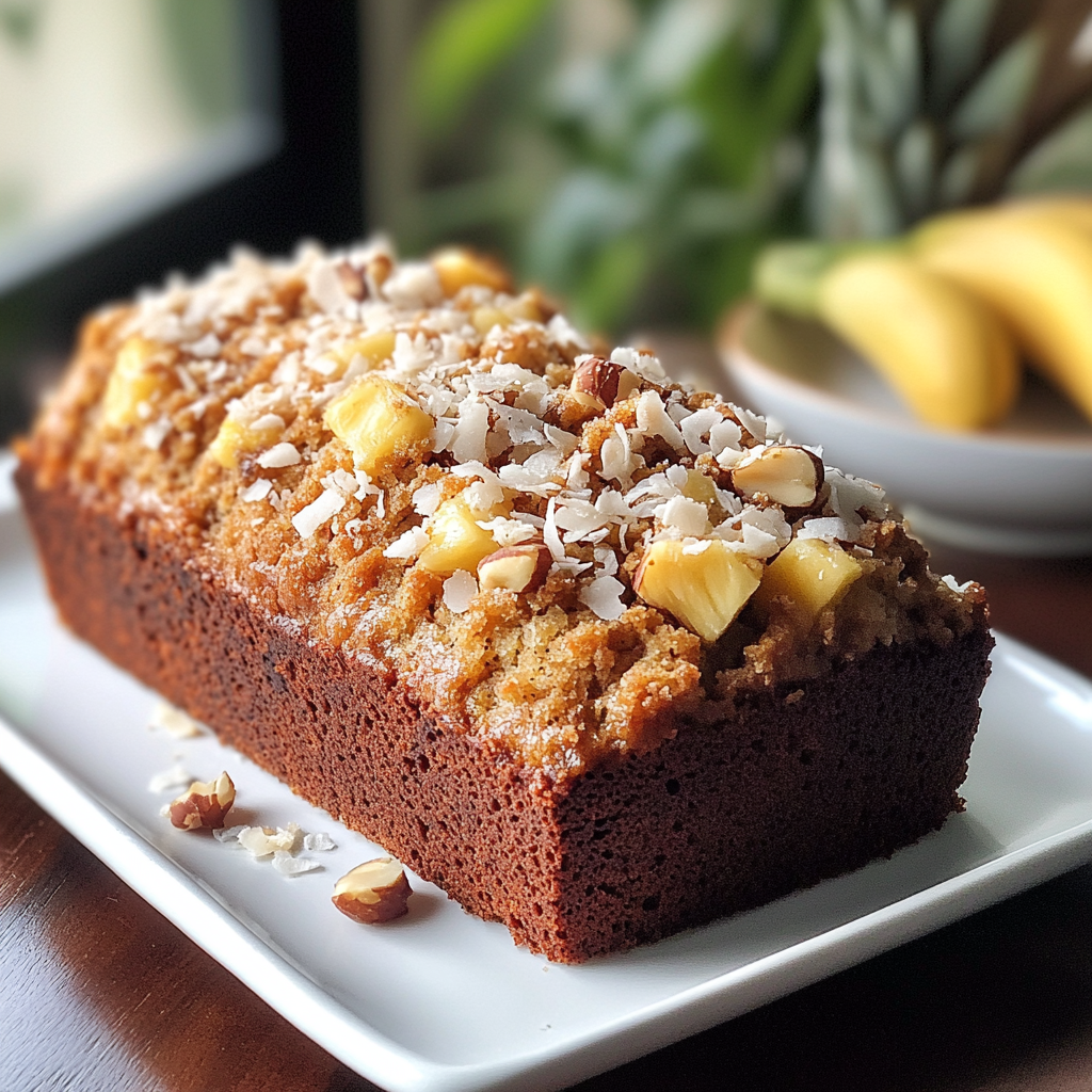 Hawaiian Banana Bread
