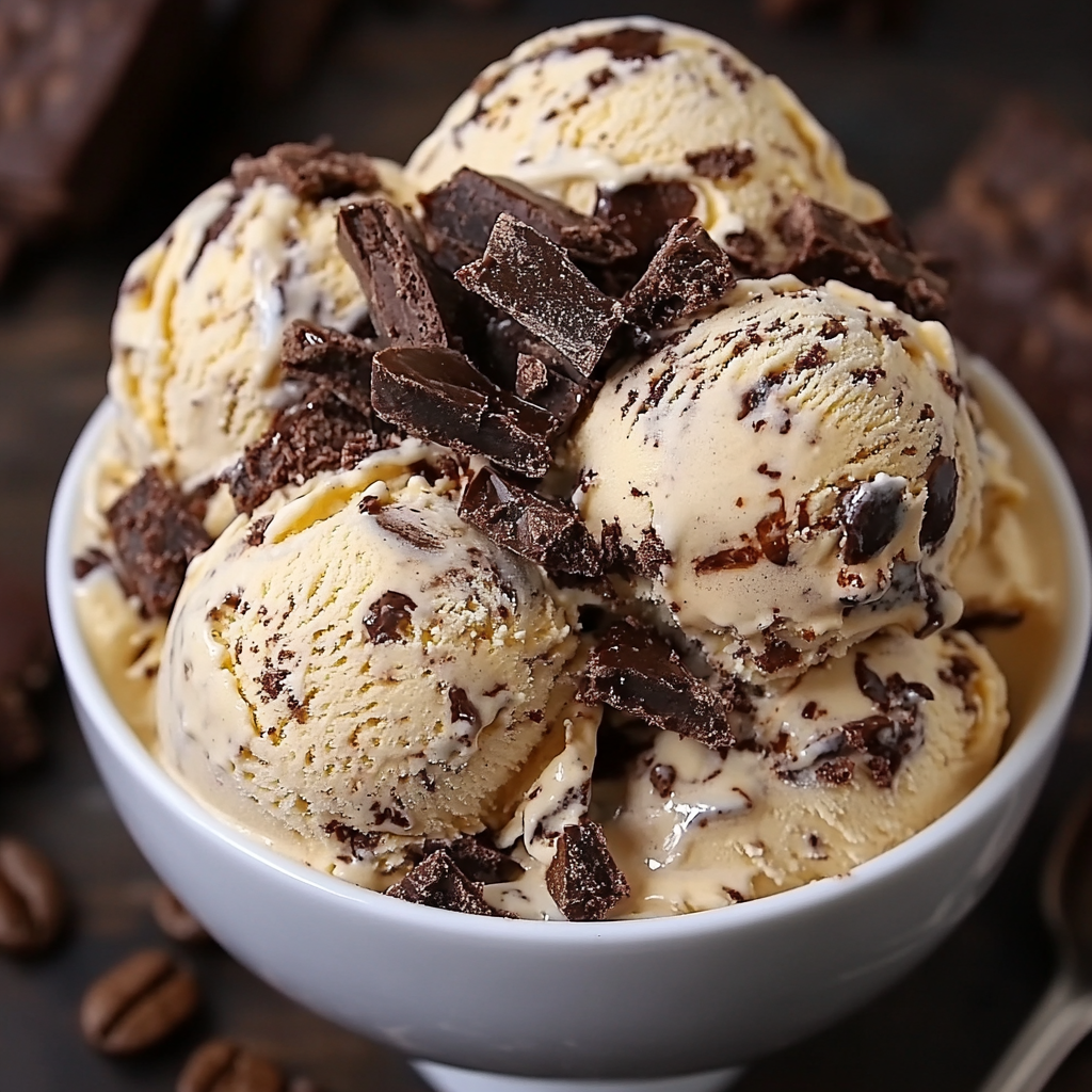 Homemade Coffee Ice Cream