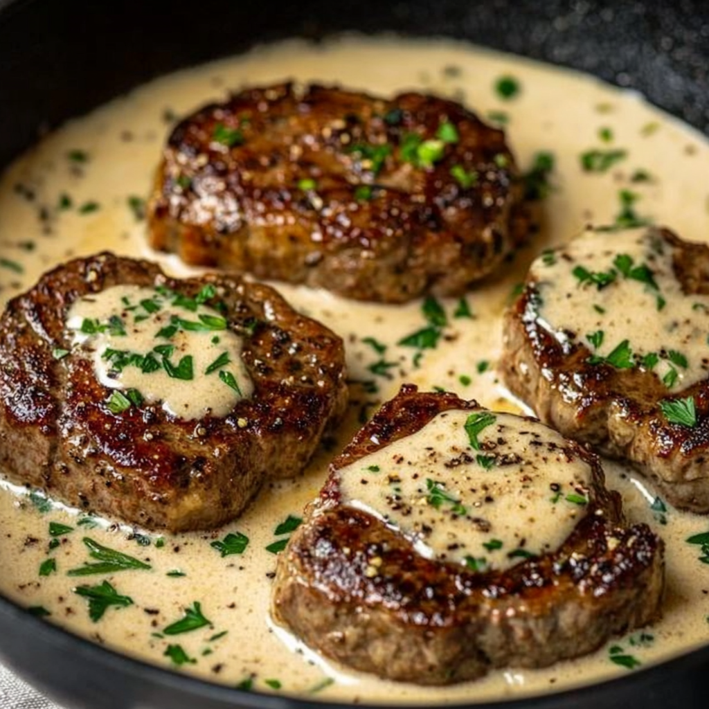 Perfect Pan Seared Steak with Garlic Butter