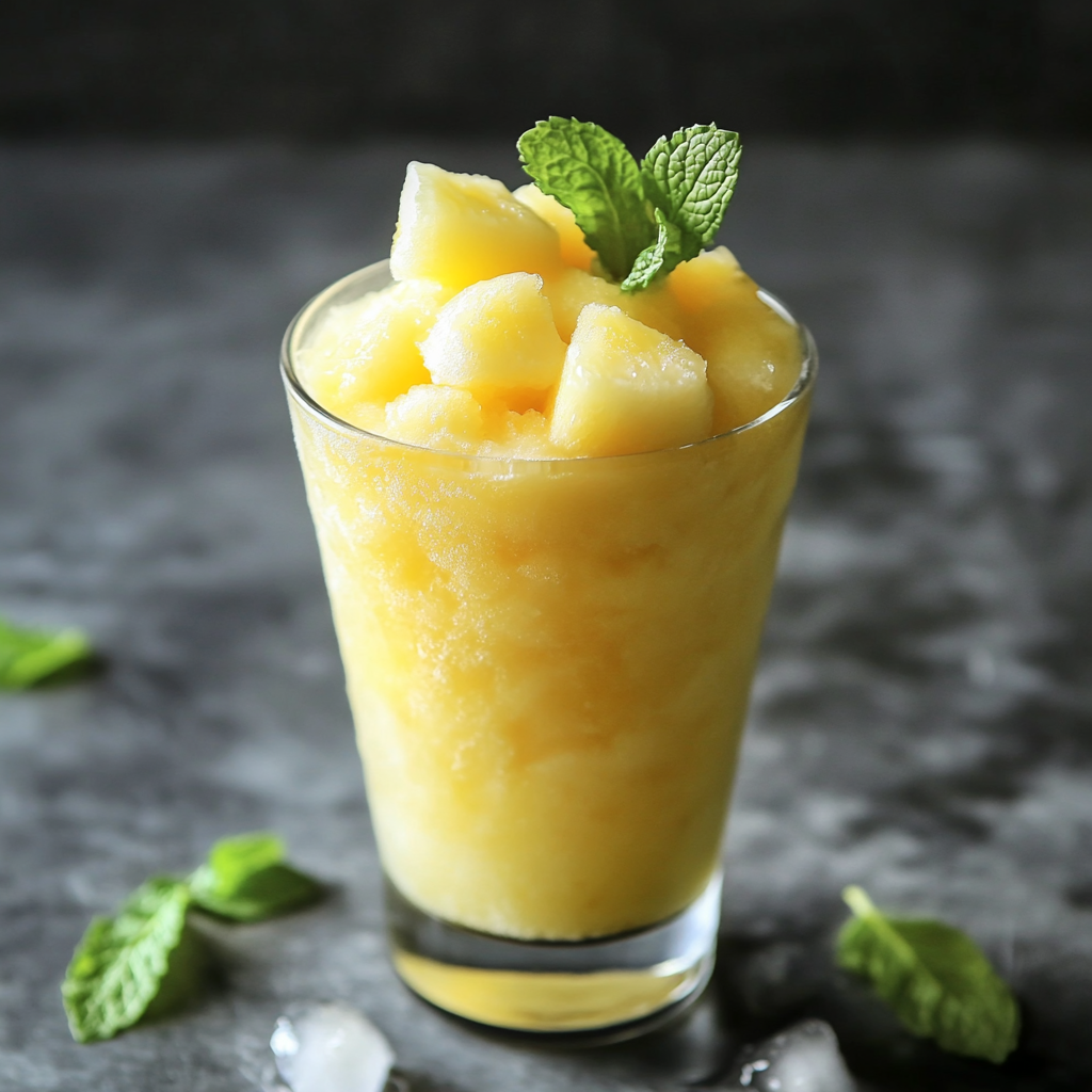 Pineapple Mint Slush