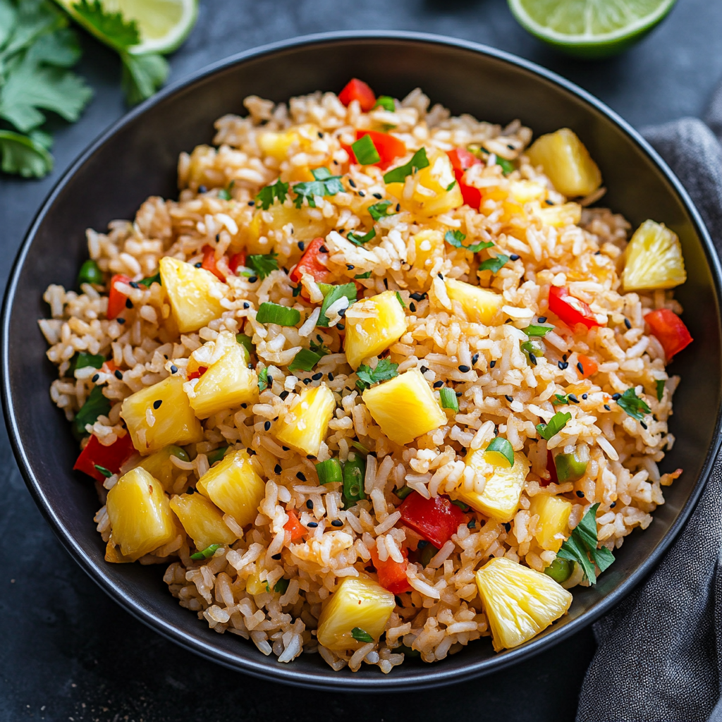 Hawaiian Pineapple Rice