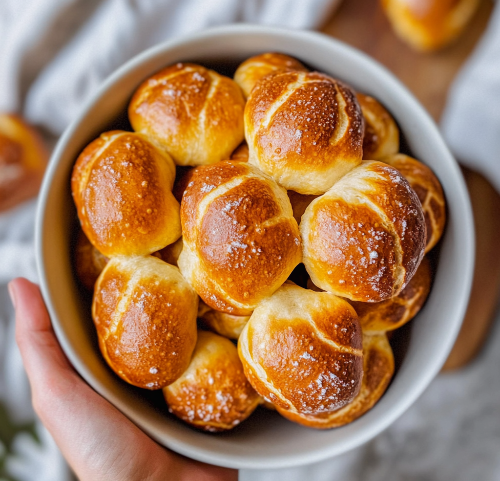 Homemade Soft Pretzel Bites