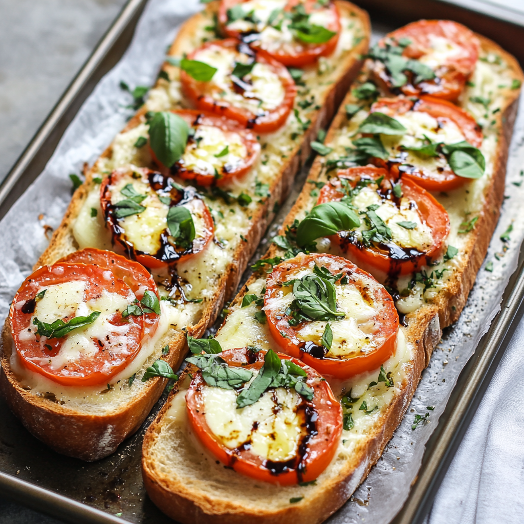 Caprese Garlic Bread