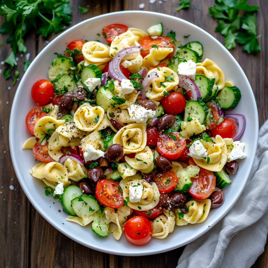 Greek Tortellini Salad