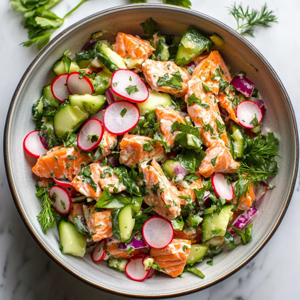 Summer Salmon Salad