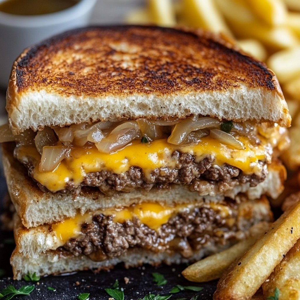 Patty Melts with Secret Sauce