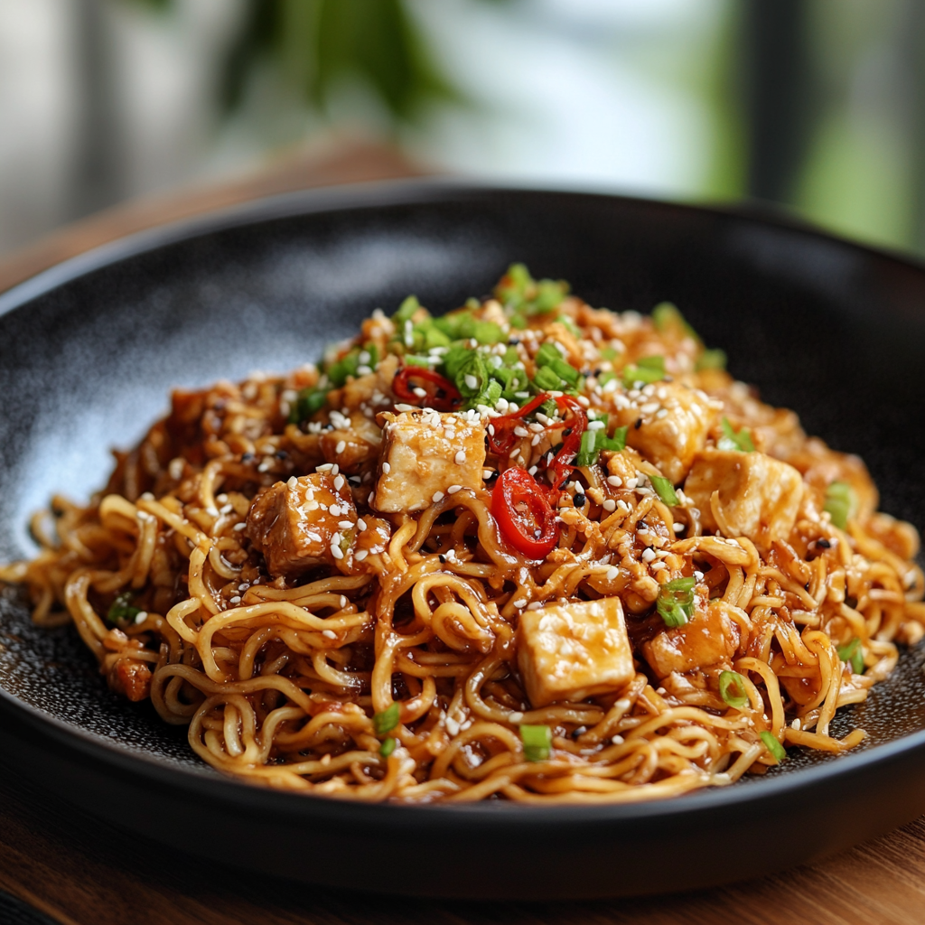 Addictive Dan Dan Noodles