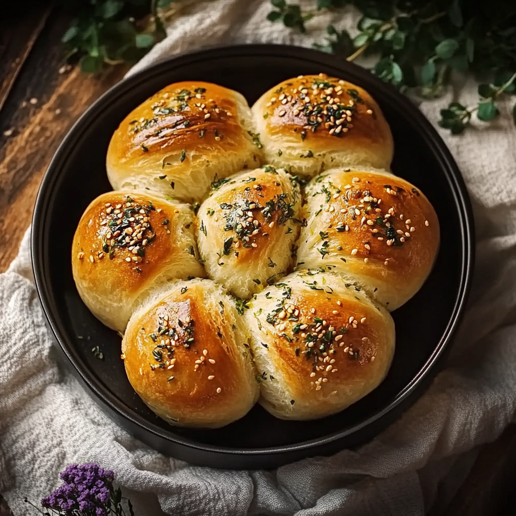 Garlic & Herb Dinner Rolls