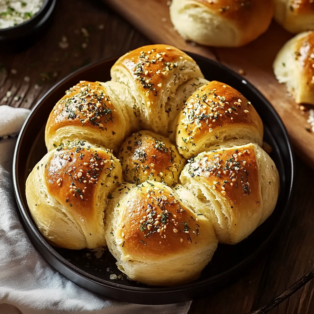 Garlic & Herb Dinner Rolls