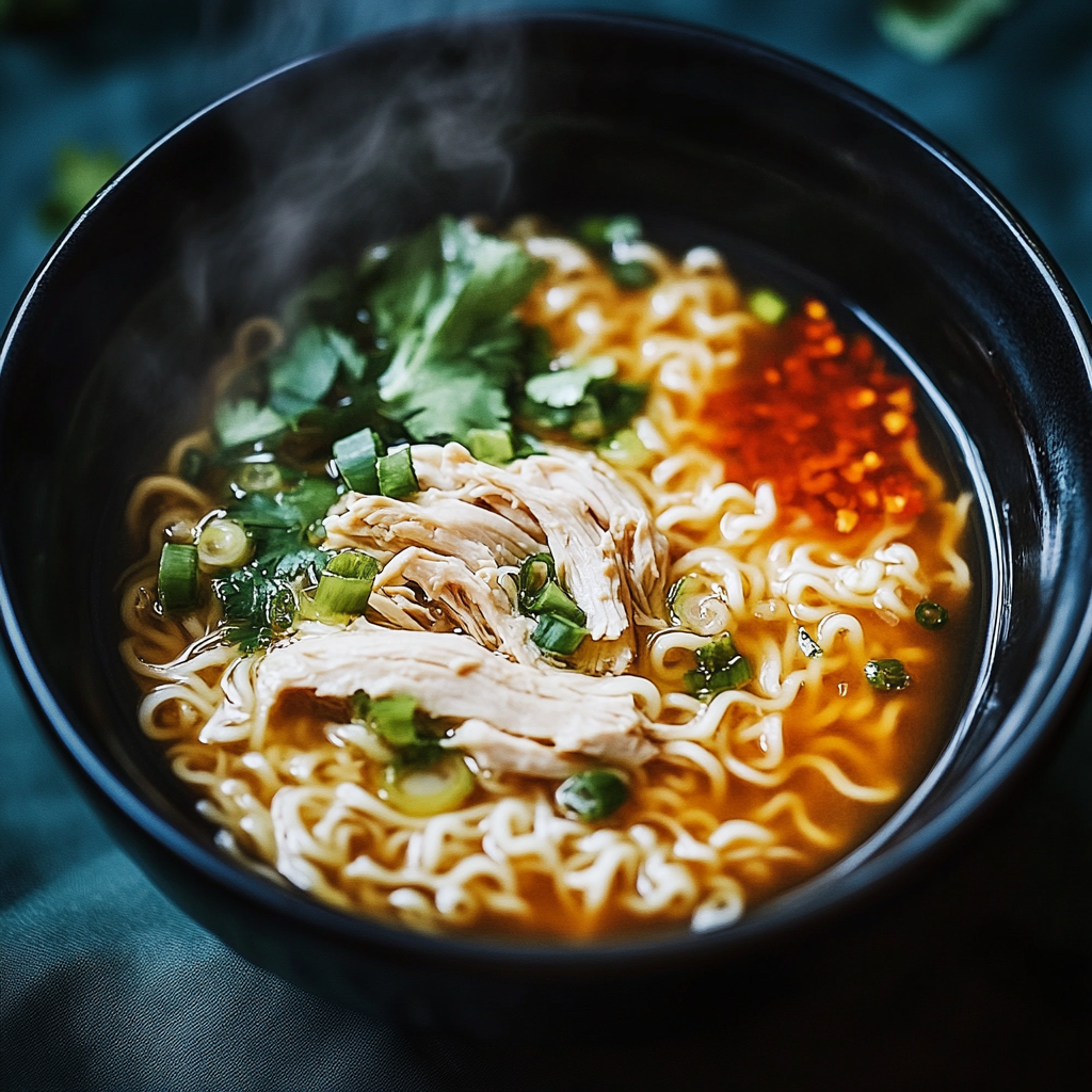Slow Cooker Chicken Ramen