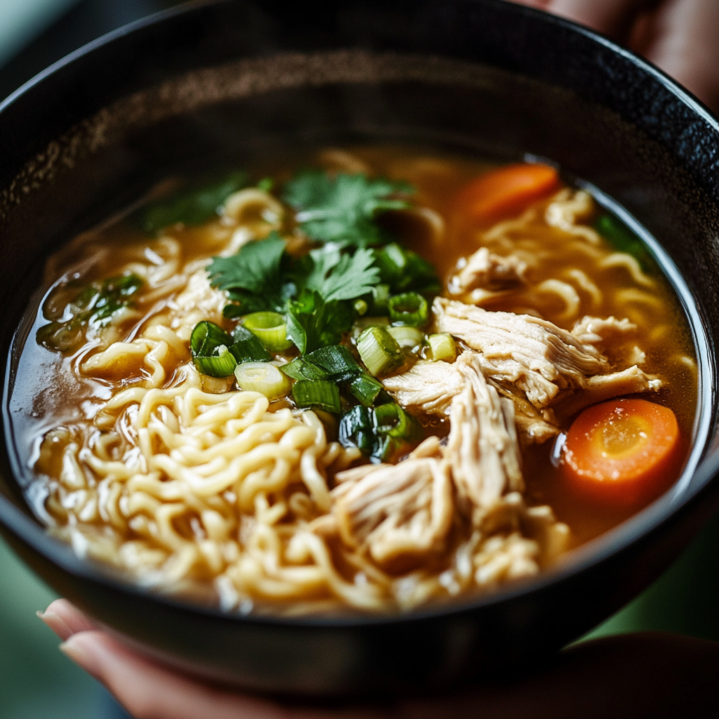 Slow Cooker Chicken Ramen