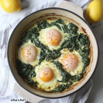 Baked Eggs Florentine