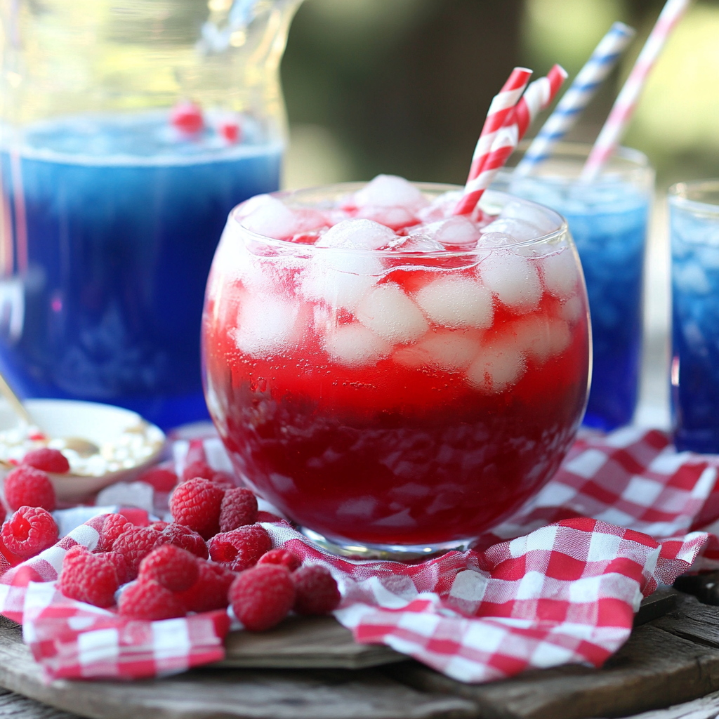 Kid-Friendly Patriotic Punch