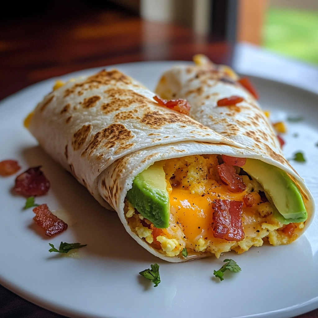 Hearty Breakfast Burrito