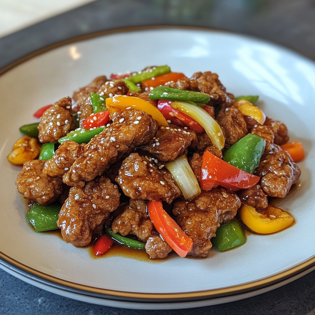 Crispy Chilli Beef with Sweet Chilli Sauce