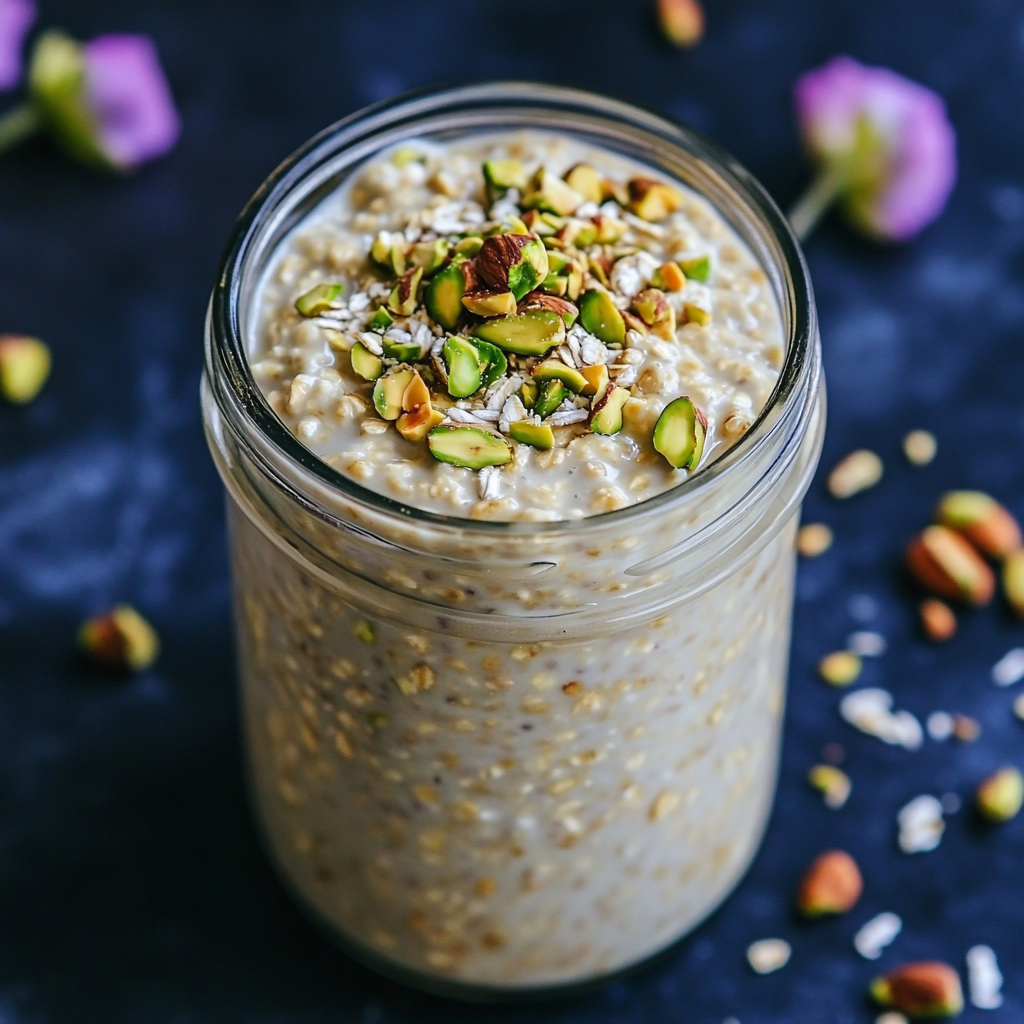 Pistachio Overnight Oats
