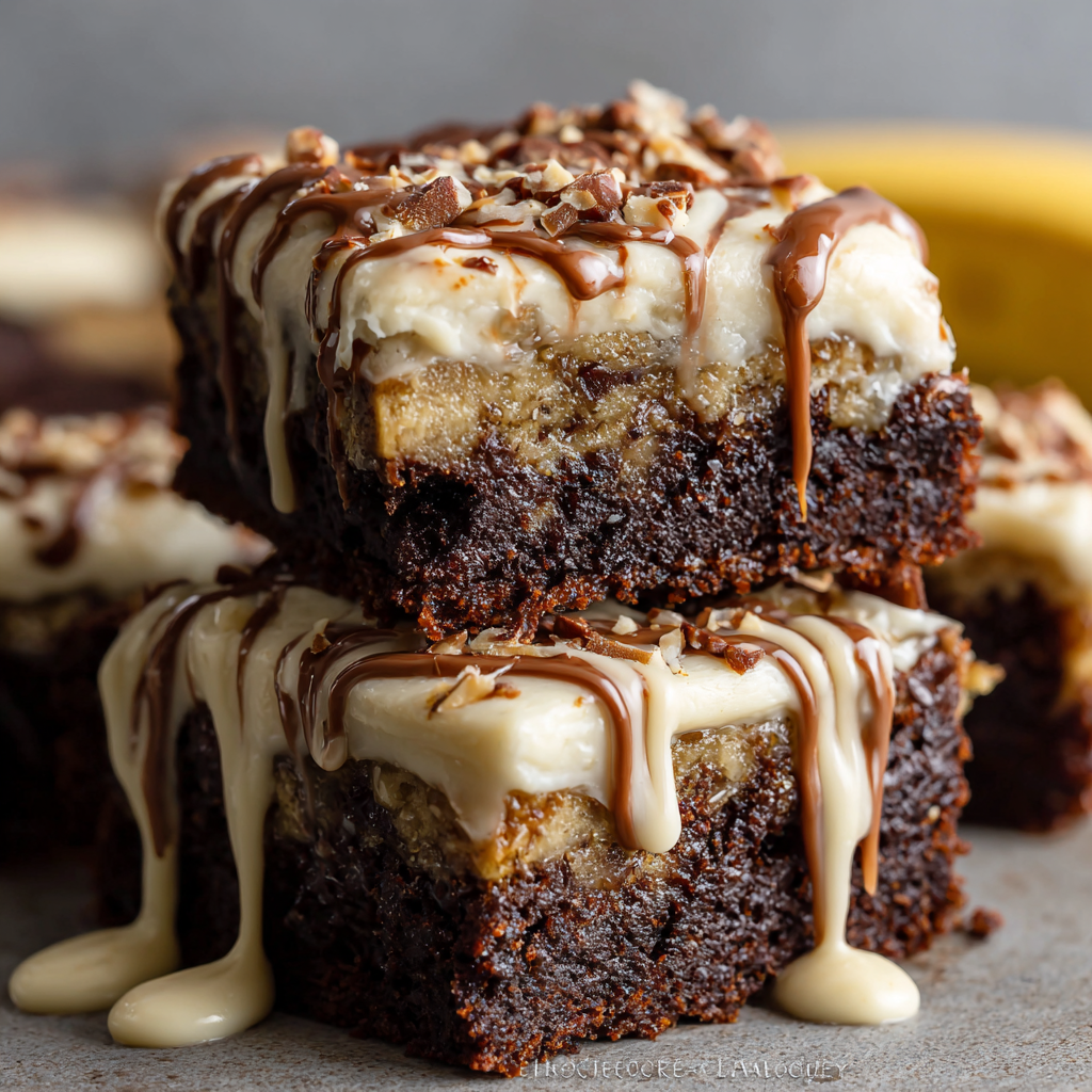 Banana Bread Brownies