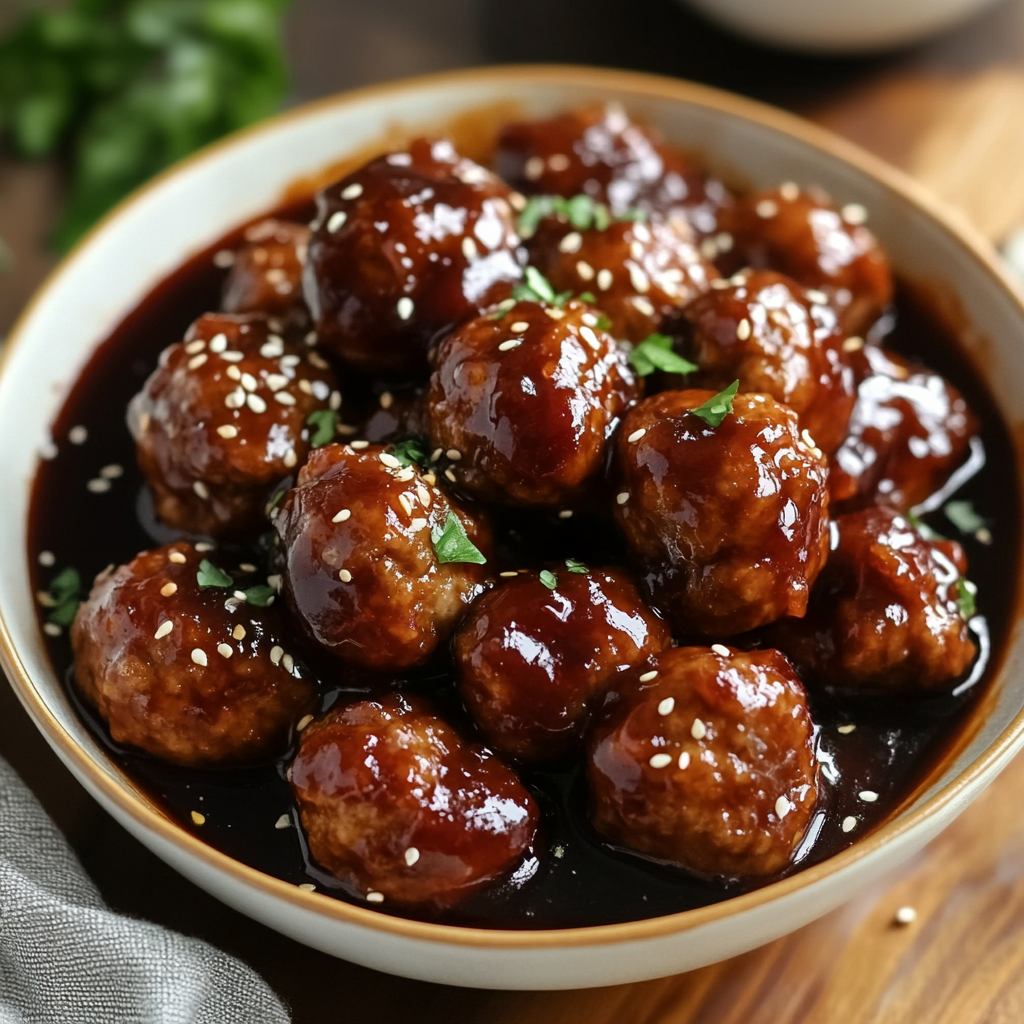 Crockpot Grape Jelly Meatballs