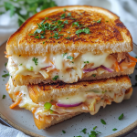 Cheesy Chicken Melt Sandwich