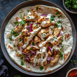 Chicken Shawarma with Garlic Mayonnaise