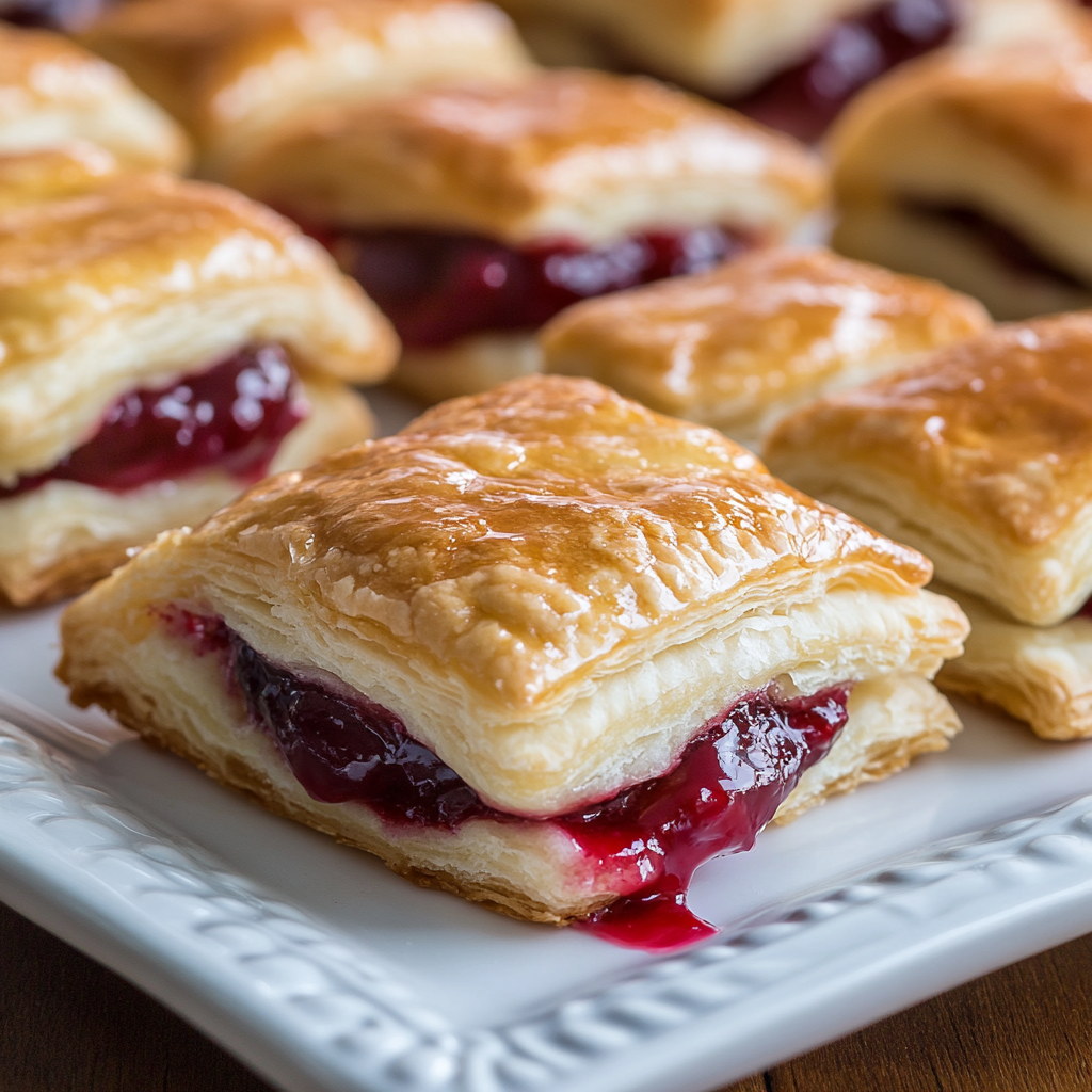 Delicious Cherry Pie Bites