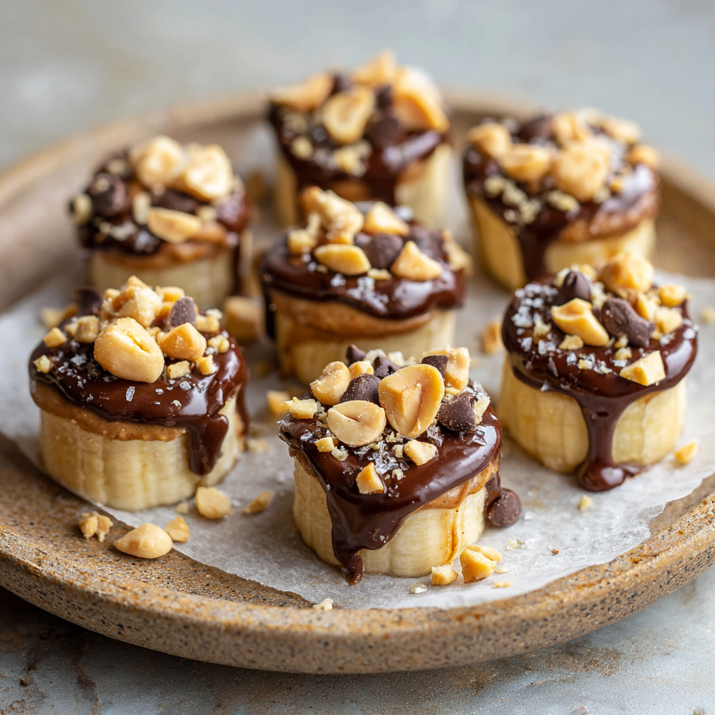 Frozen Banana Snickers