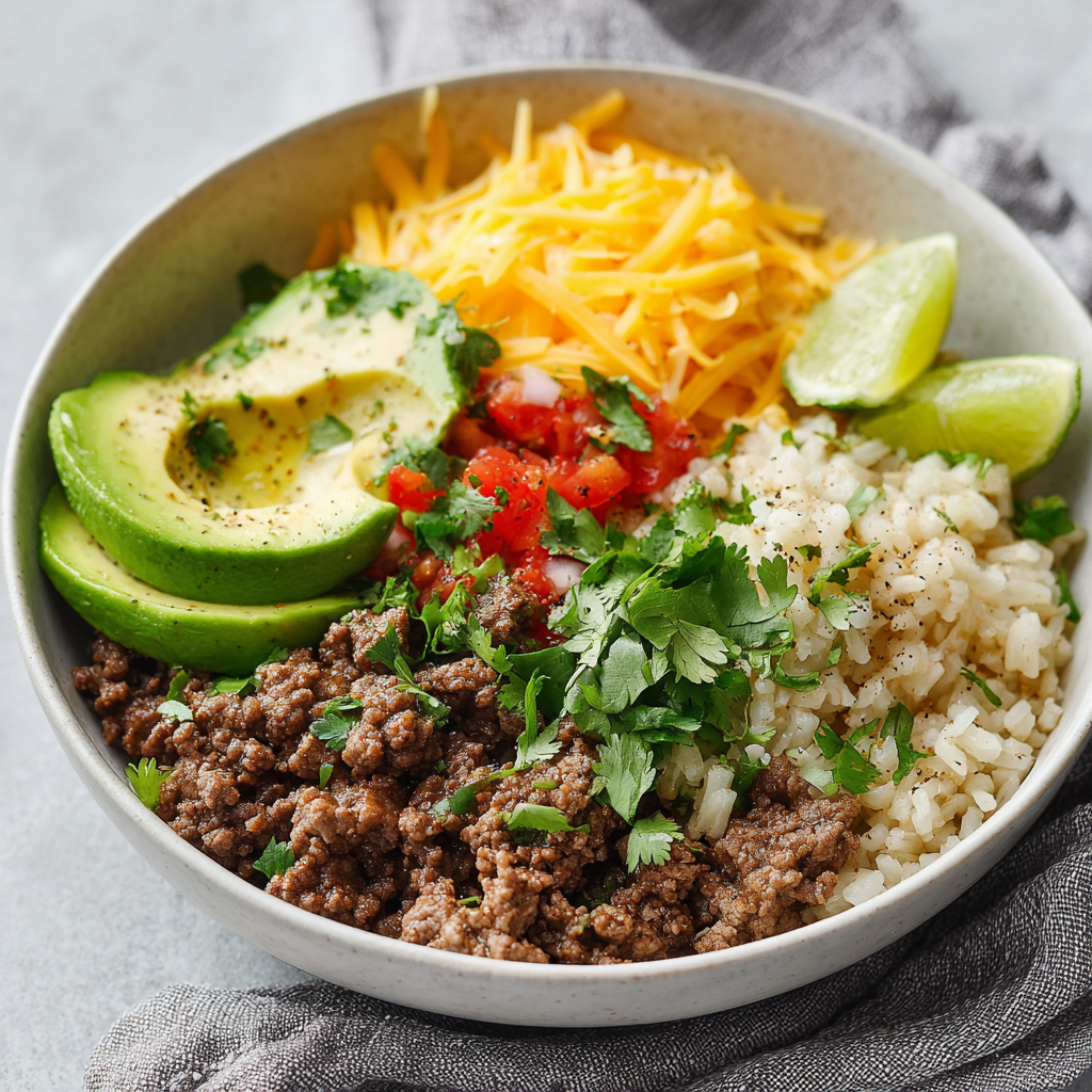 Grass-Fed Beef & Avocado Nourish Bowl