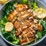 CRISPY HOT HONEY CHICKEN CAESAR SALAD