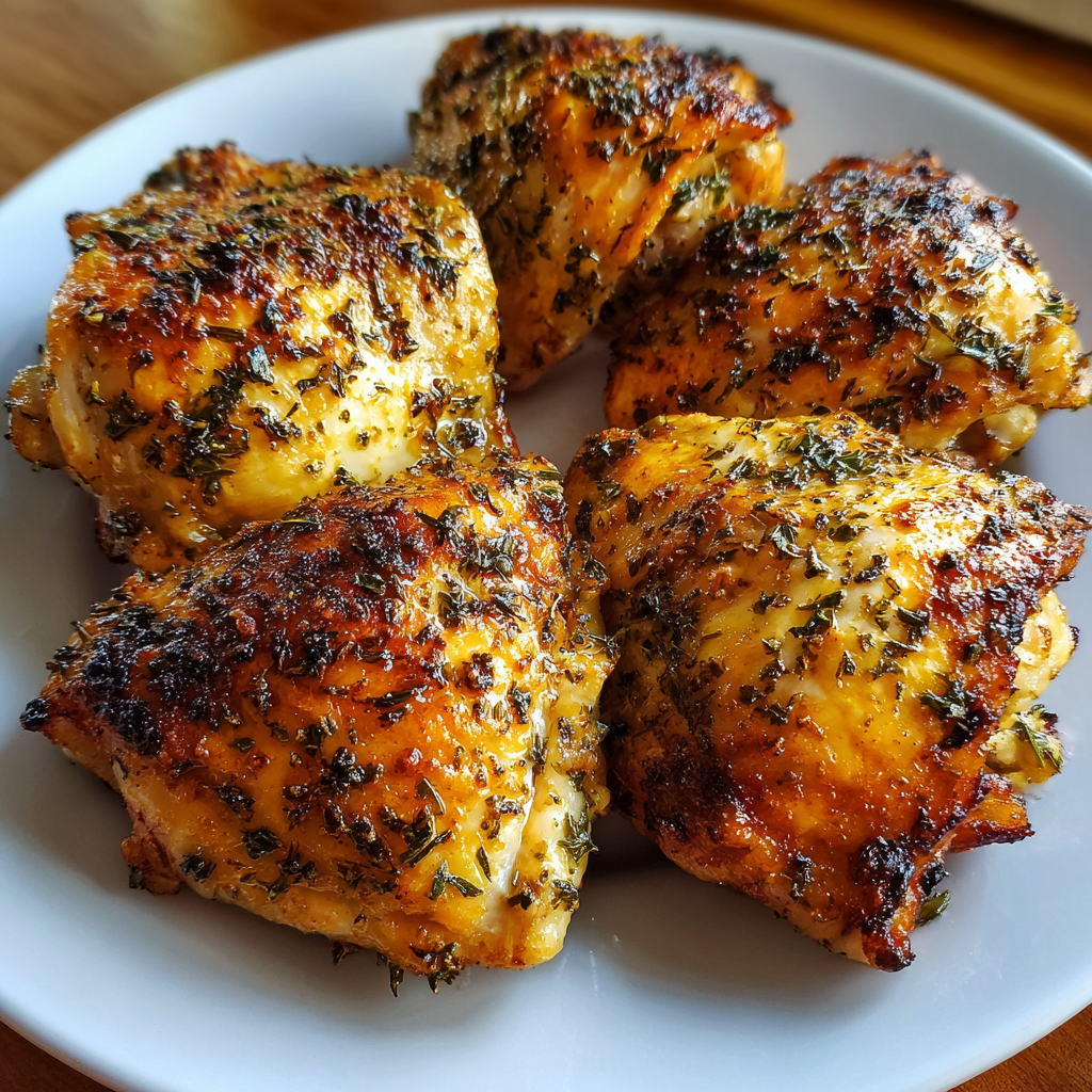Air Fryer Chicken Thighs